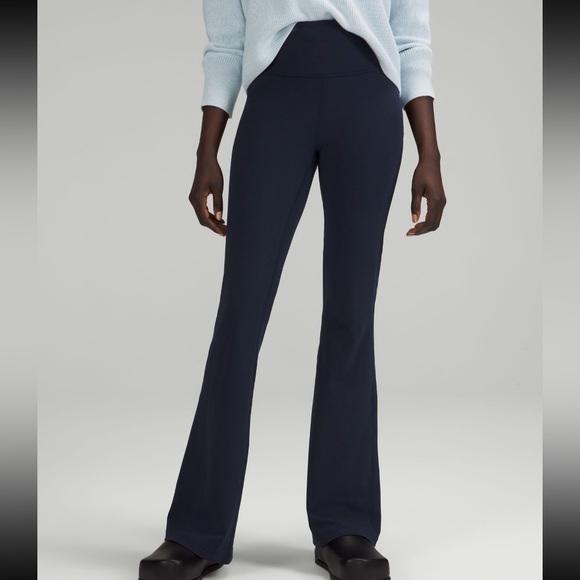 lululemon athletica Pants - Lululemon navy size 6 leggings. Groove pants